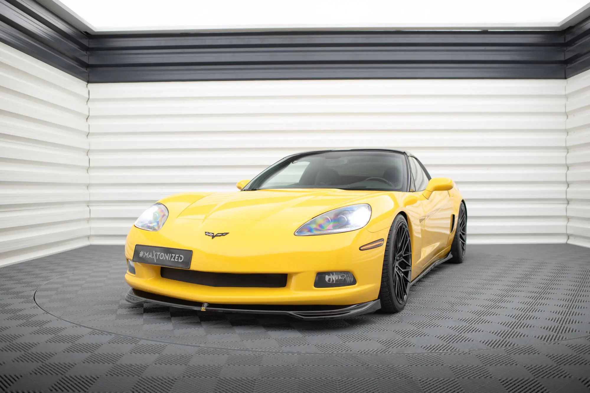 Frontspoiler Chevrolet Corvette C6 2004 - 2013 | Glossy Black Edition – bilde 4