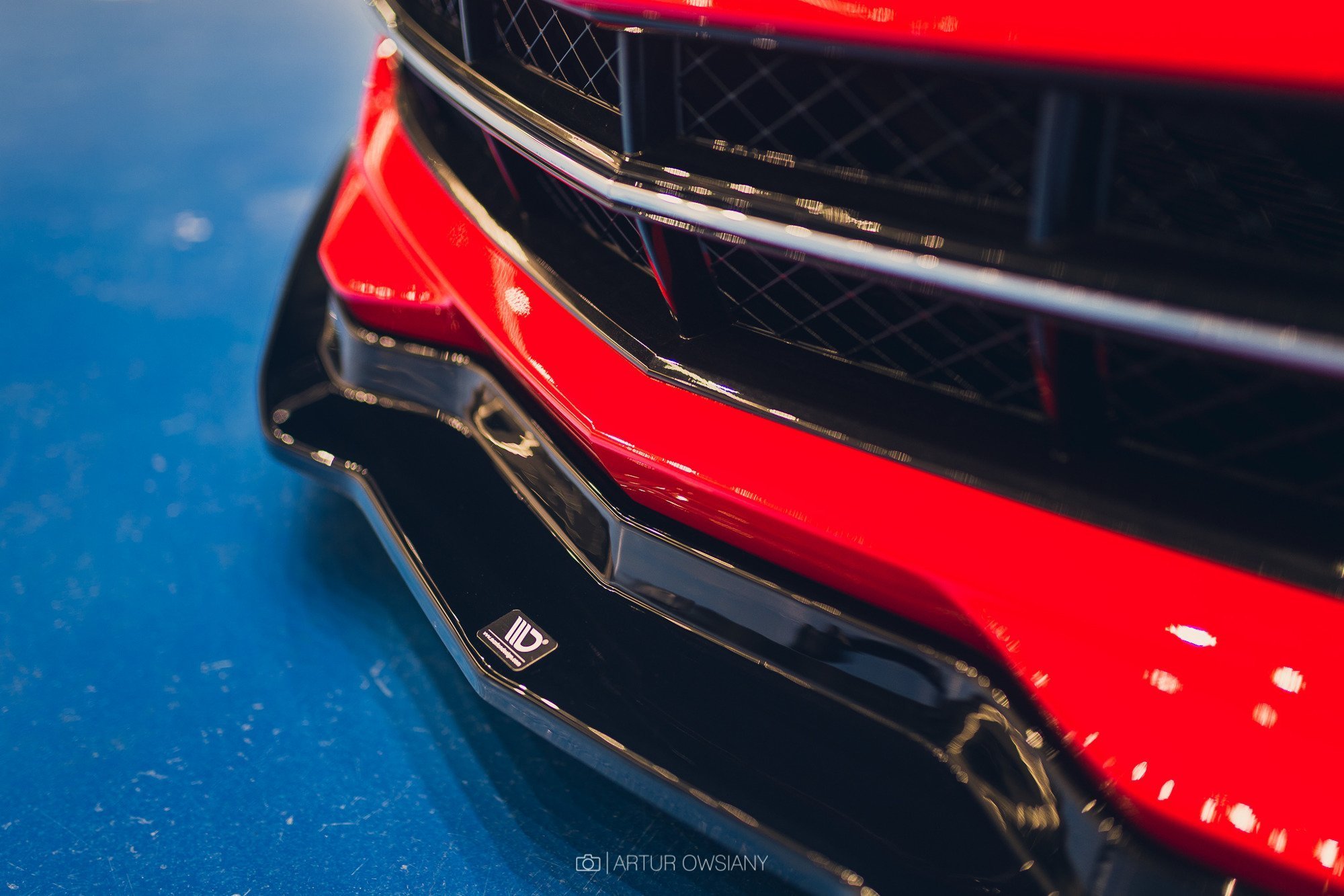 Frontspoiler Chevrolet Corvette C7 2013-2019 | V.1 Glossy Black Edition – bilde 3