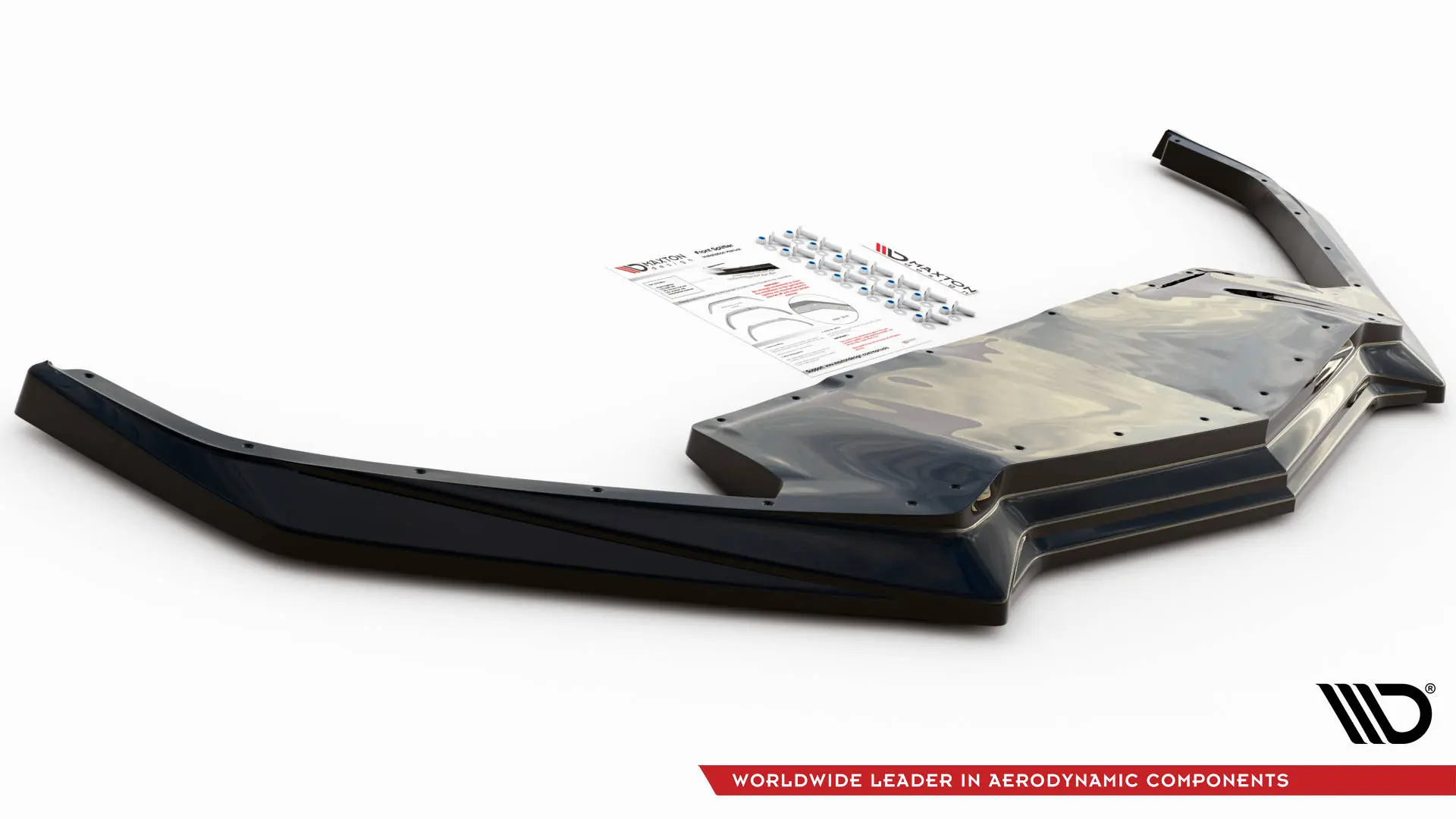 Frontspoiler Chevrolet Corvette C8 2020-> | Glossy Black Edition – bilde 5