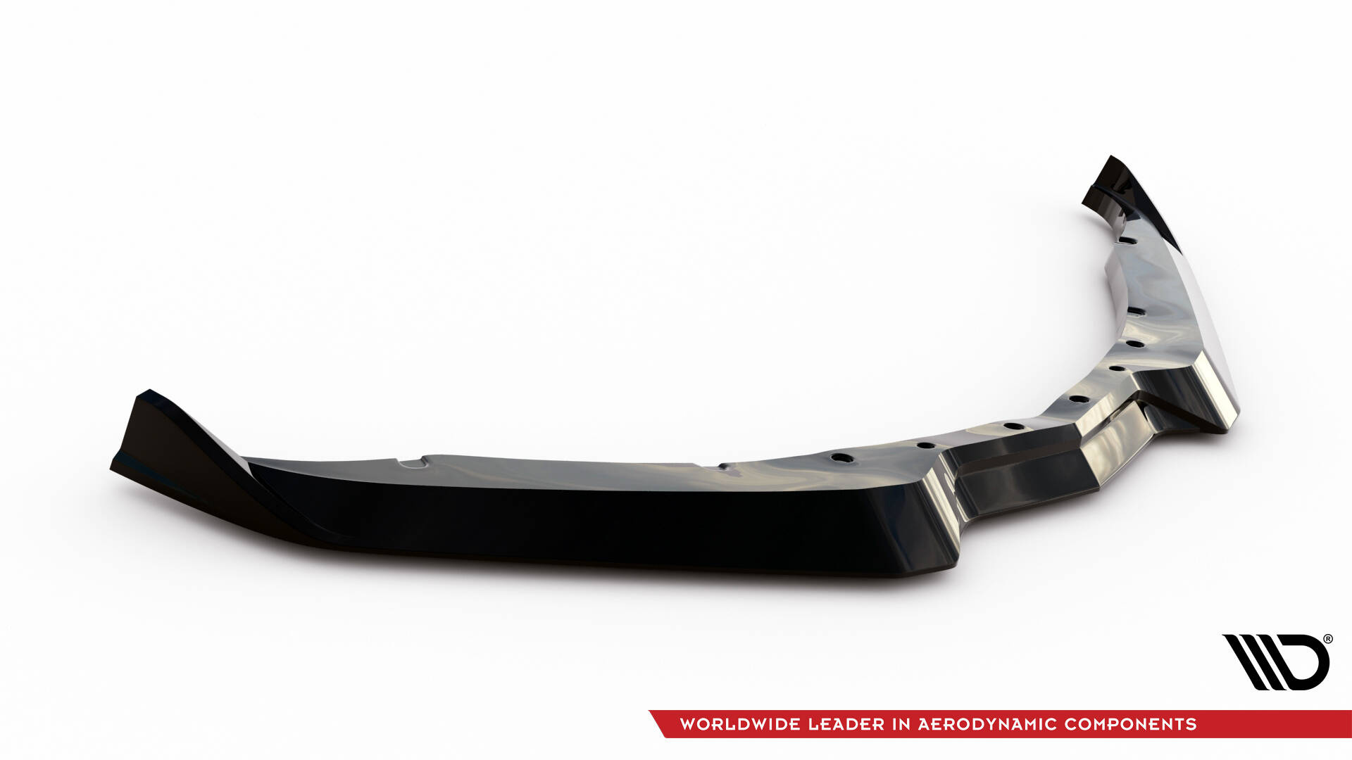 Frontspoiler Chevrolet Corvette (Stingray/Z06) C7 2013 - 2019 | Sport Glossy Black Edition V2 – bilde 4