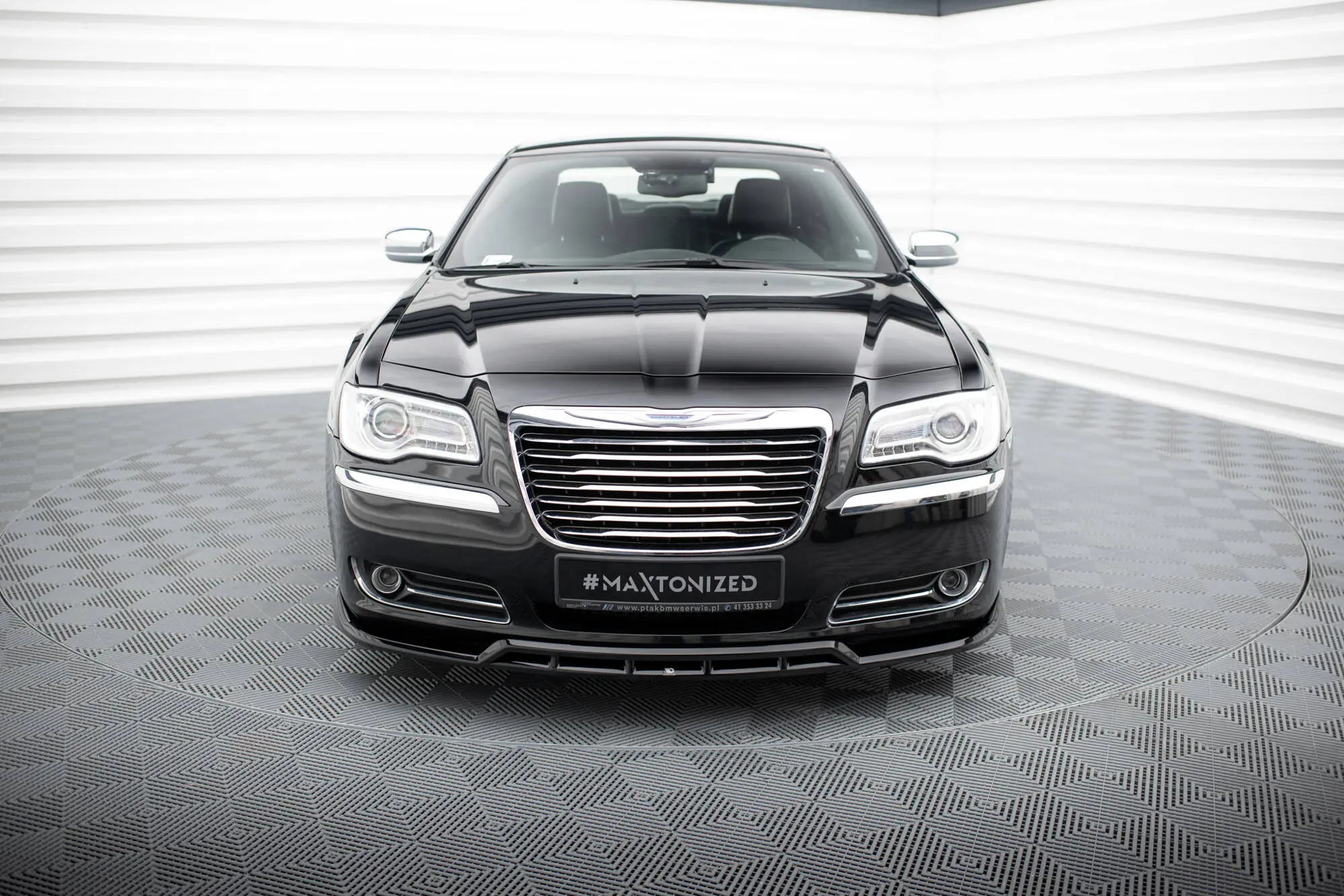 Frontspoiler Chrysler 300 II 2011 - 2014 | Glossy Black Edition – bilde 3