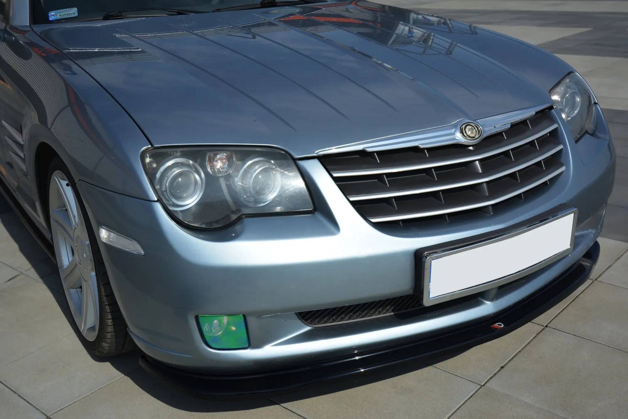 Frontspoiler Chrysler Crossfire 2003-2007 | Glossy Black Edition