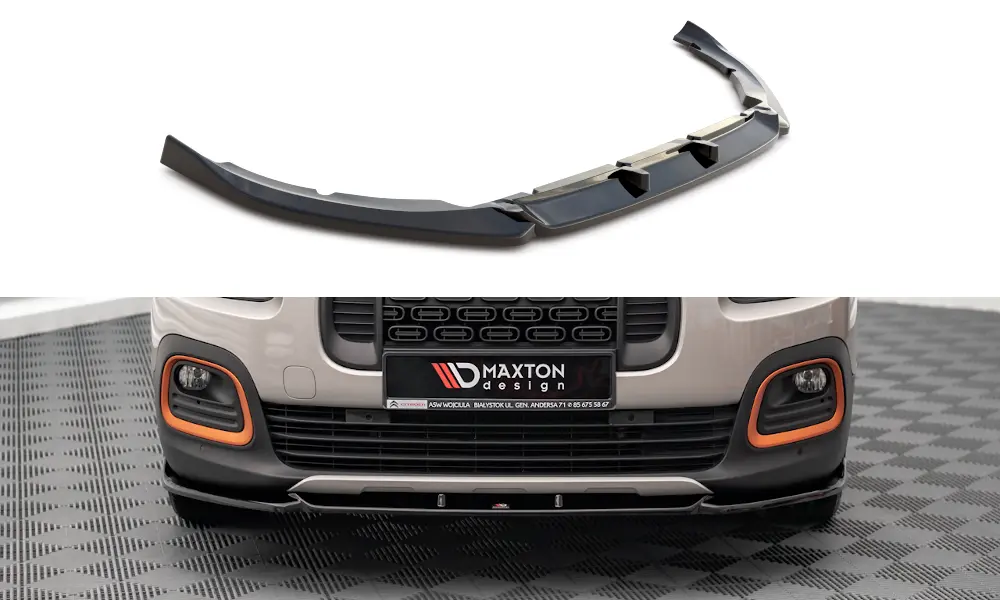 Frontspoiler Citroen Berlingo IV 2018 -> | Glossy Black Edition – bilde 3
