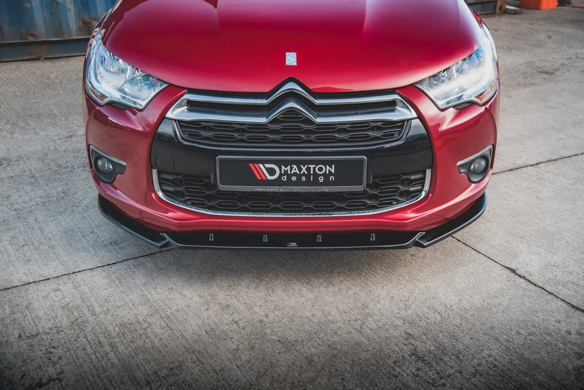 Frontspoiler Citroen DS4 2011-2015 | Glossy Black Edition