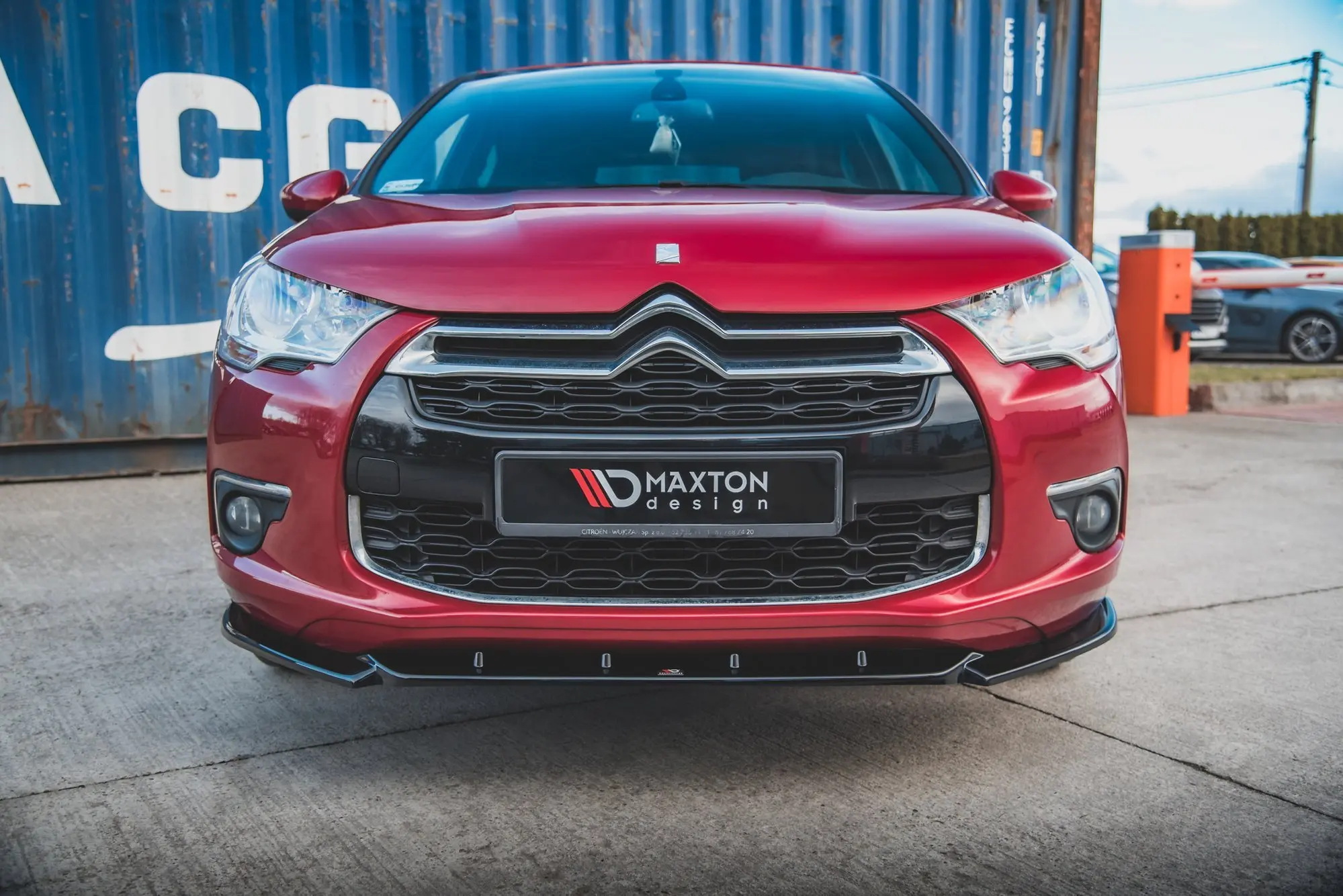 Frontspoiler Citroen DS4 2011-2015 | Glossy Black Edition – bilde 4