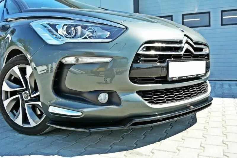 Frontspoiler Citroen DS5 / DS-5 Facelift 2016 - 2018  | V.3 Glossy Black Edition