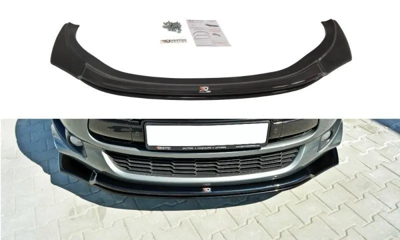 Frontspoiler Citroen DS5 / DS-5 Facelift 2016 - 2018  | V.3 Glossy Black Edition – bilde 2