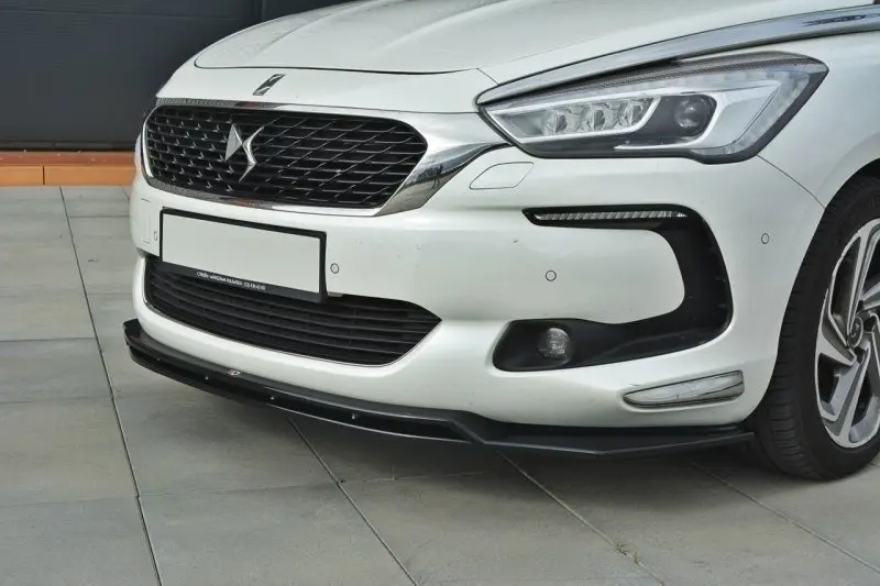 Frontspoiler Citroen DS5 / DS-5 Facelift 2016 - 2018  | V.3 Glossy Black Edition – bilde 5