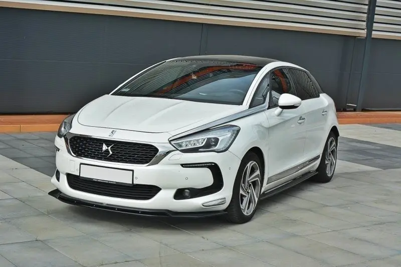 Frontspoiler Citroen DS5 / DS-5 Facelift 2016 - 2018  | V.3 Glossy Black Edition – bilde 6