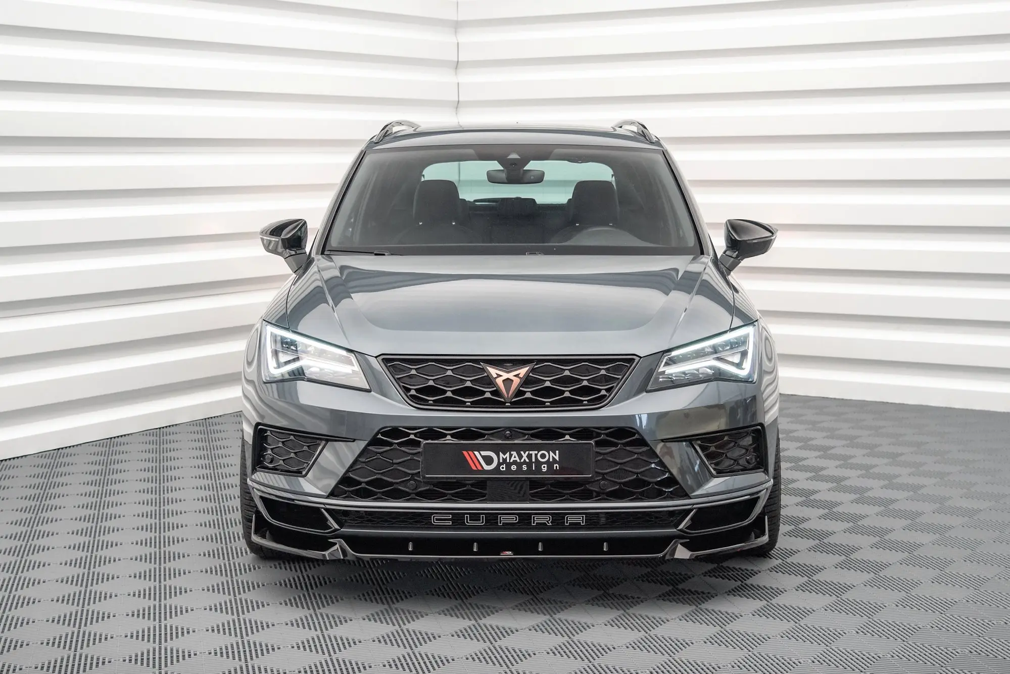 Frontspoiler Cupra Ateca 2018 - 2023 | V.1 Glossy Black Edition