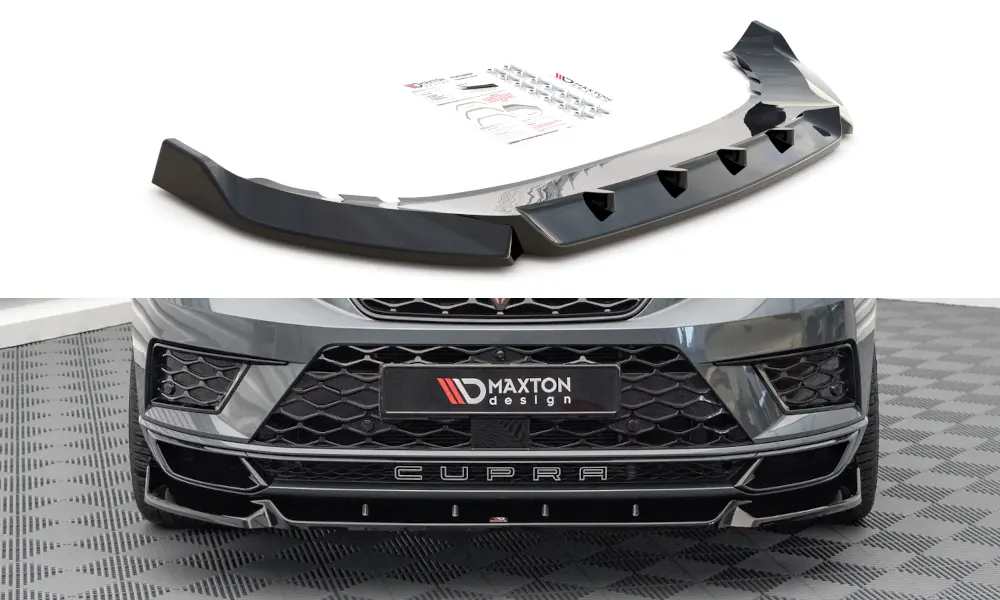 Frontspoiler Cupra Ateca 2018 - 2023 | V.1 Glossy Black Edition – bilde 2