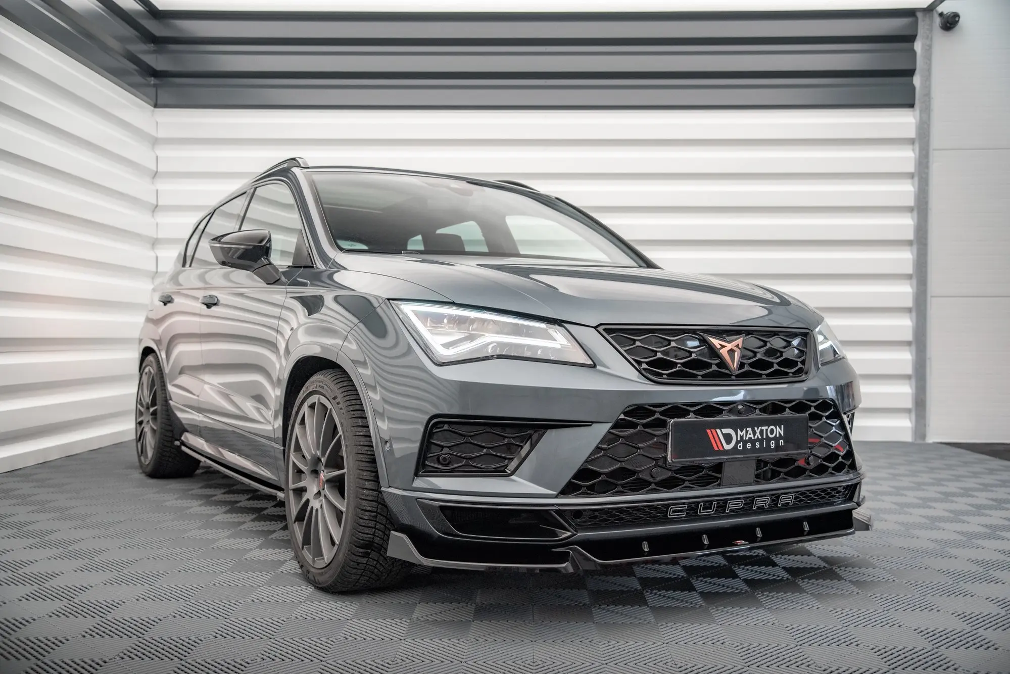 Frontspoiler Cupra Ateca 2018 - 2023 | V.1 Glossy Black Edition – bilde 3