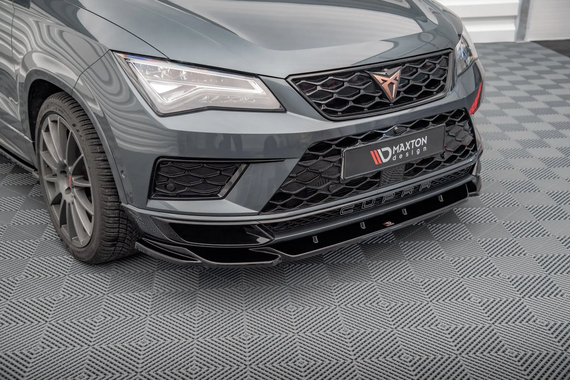 Frontspoiler Cupra Ateca 2018 -> | V.2 Glossy Black Edition – bilde 3