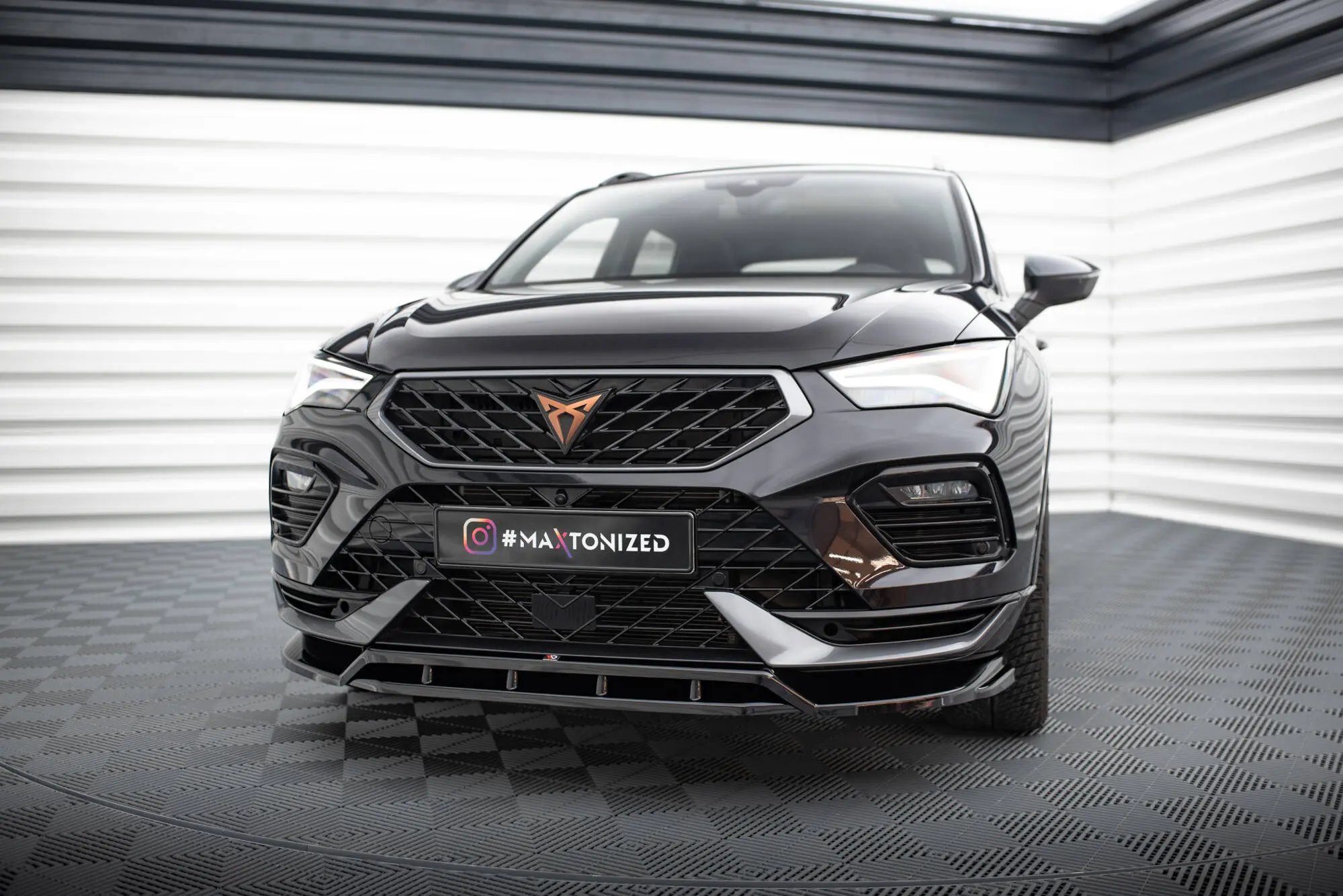 Frontspoiler Cupra Ateca Facelift 2020 -> | Glossy Black Edition – bilde 4