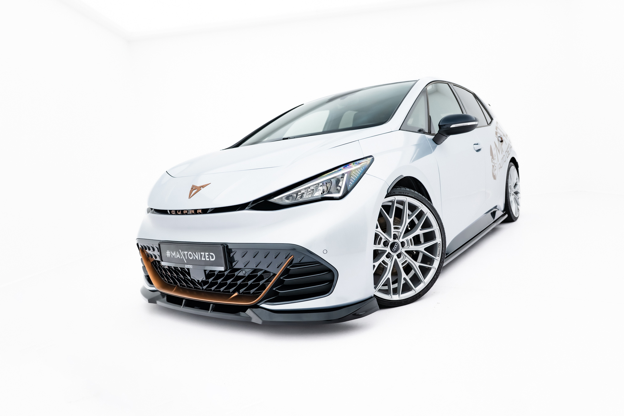 Frontspoiler Cupra Born I 2021 -> | Sport Glossy Black Edition V1 – bilde 5