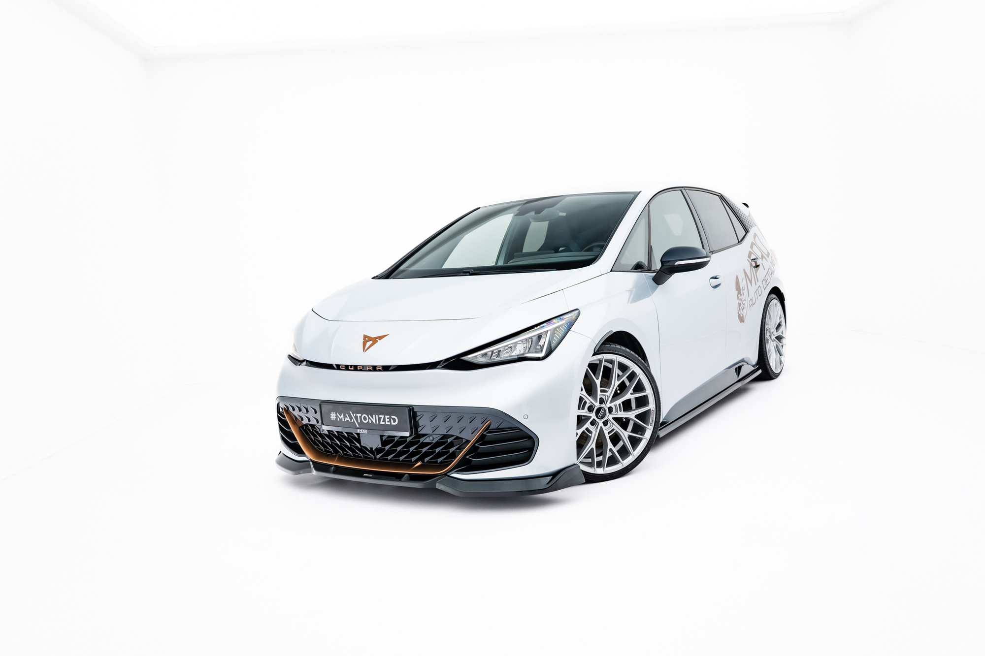Frontspoiler Cupra Born I 2021 ->  | Sport Glossy Black Edition V2 – bilde 2