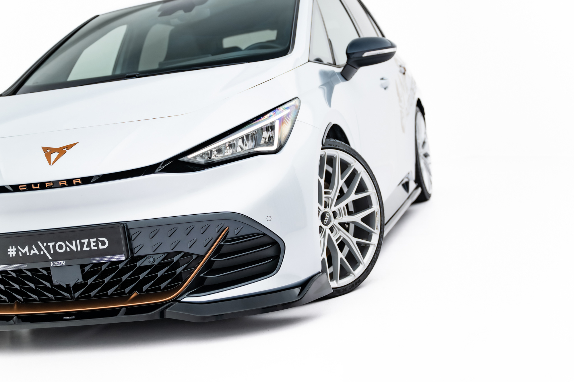 Frontspoiler Cupra Born I 2021 ->  | Sport Glossy Black Edition V2 – bilde 3