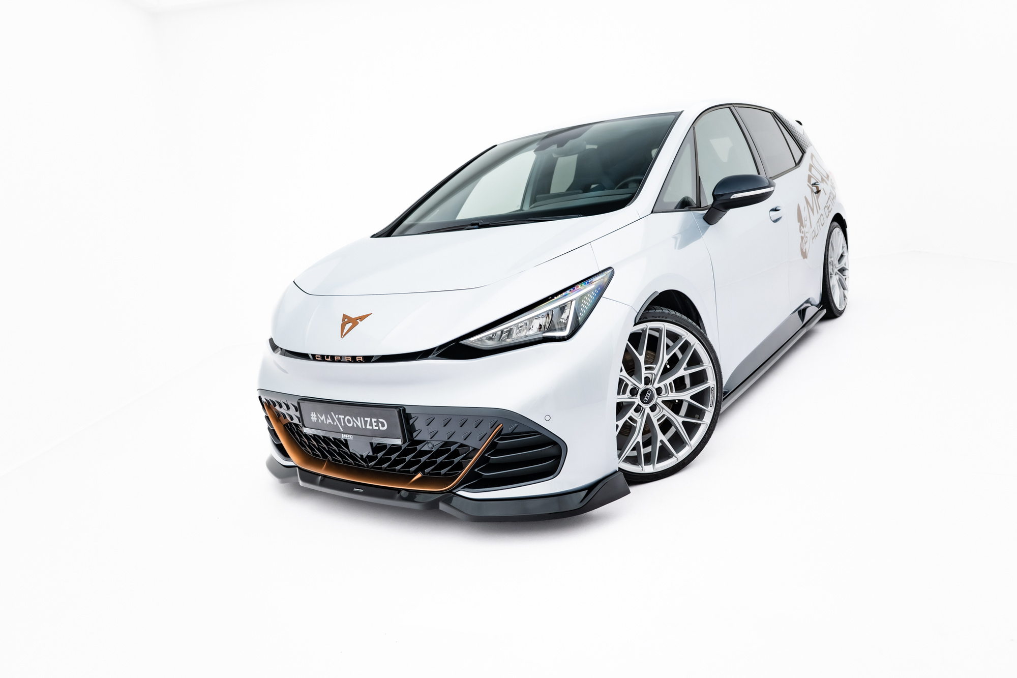Frontspoiler Cupra Born I 2021 ->  | Sport Glossy Black Edition V2 – bilde 4