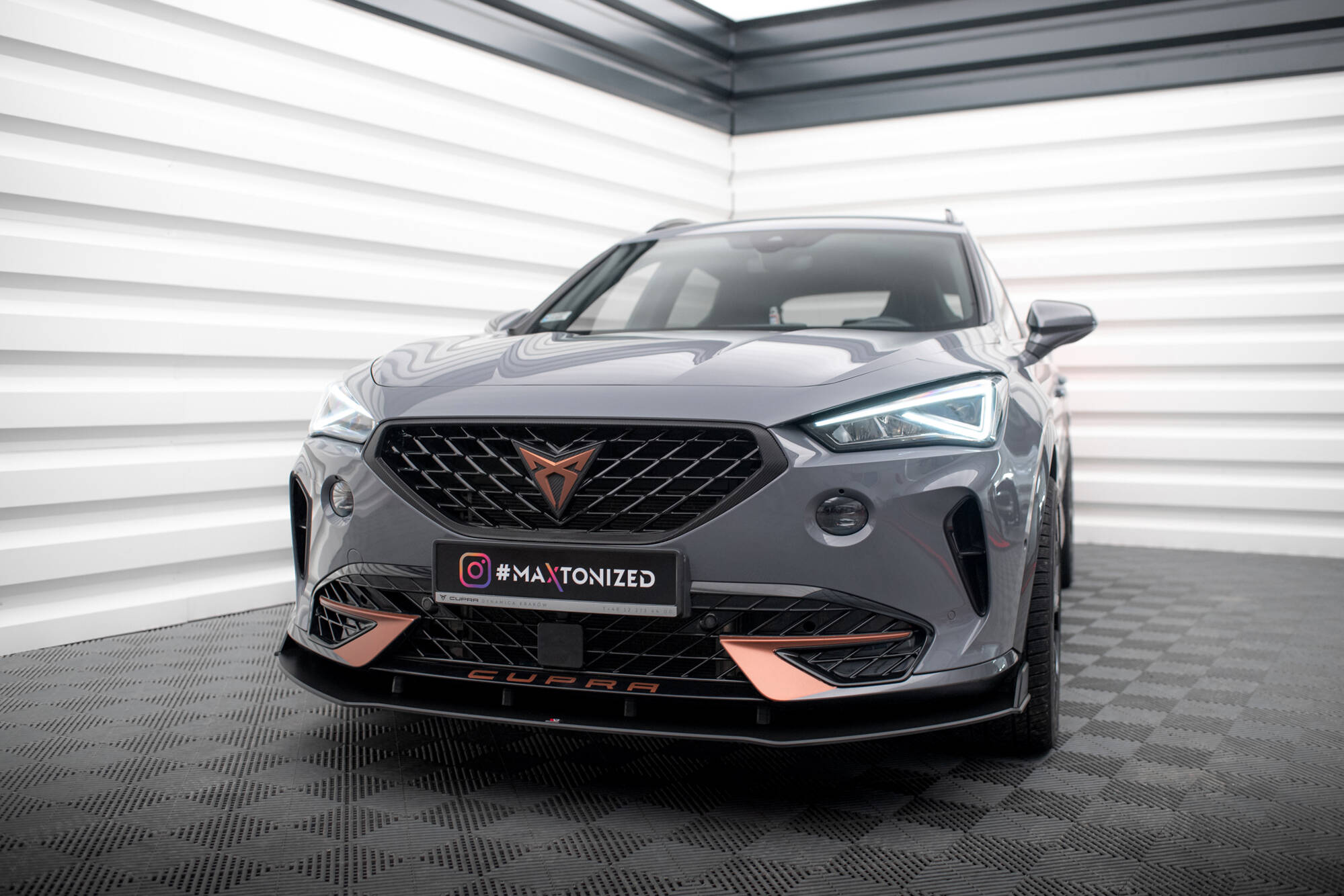 Frontspoiler Cupra Formentor 2020 - > | Street Pro Black Edition – bilde 4