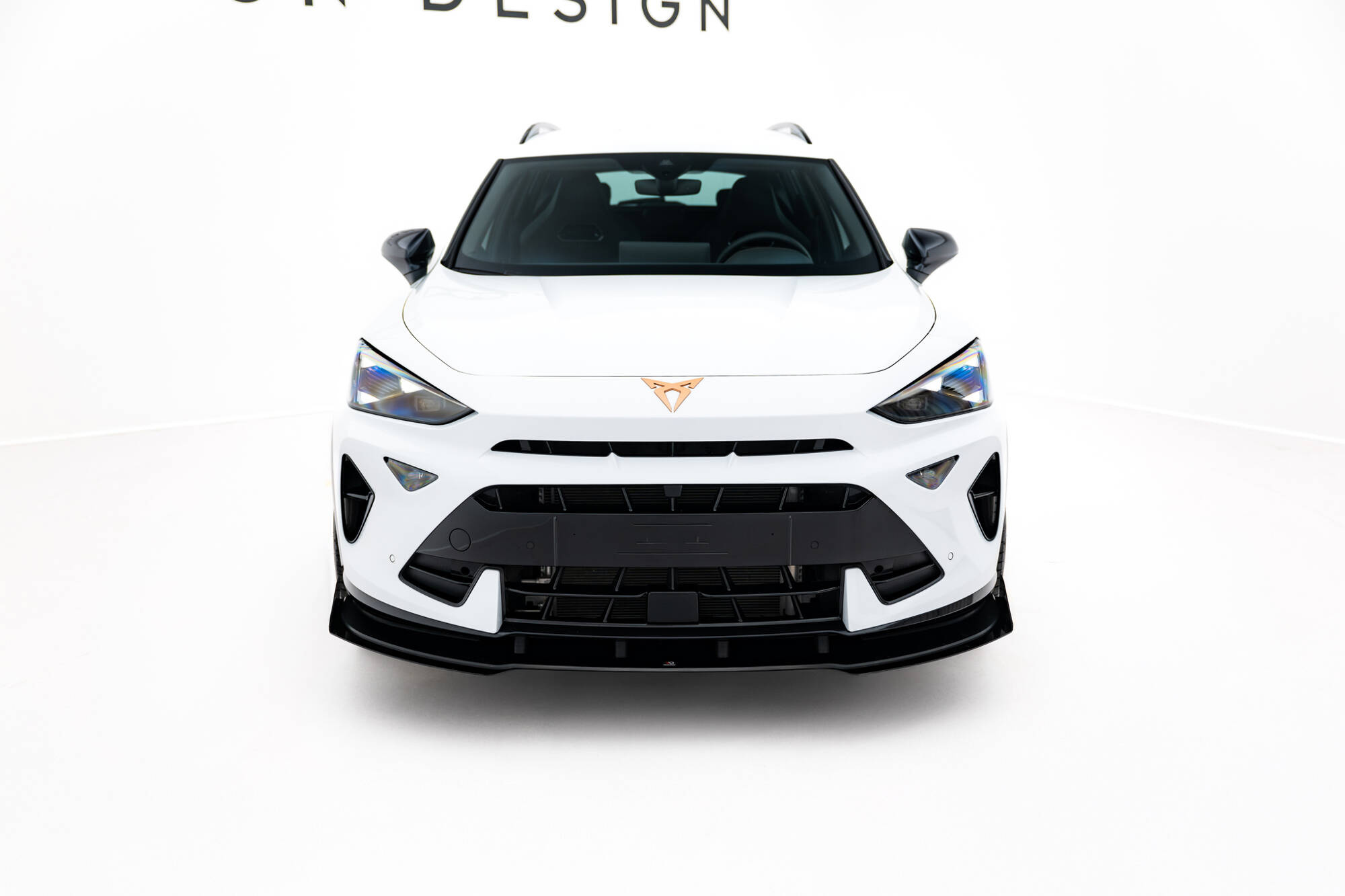 Frontspoiler Cupra Formentor I Facelift 2024 -> | + Sideskjørt Splitters Sport Glossy Black Edition – bilde 2