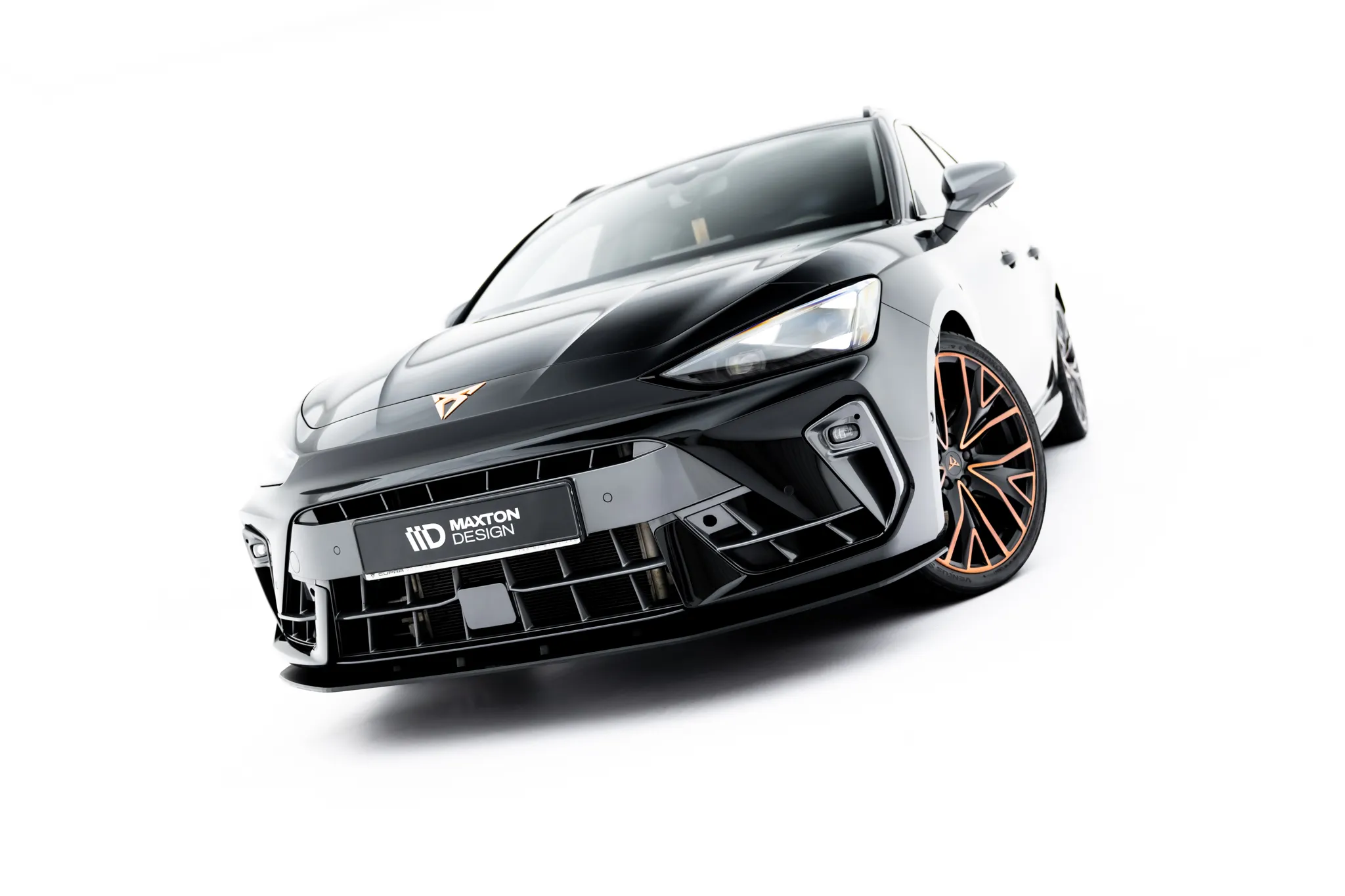 Frontspoiler Cupra Leon 2020-2026 | Street Pro Black Edition
