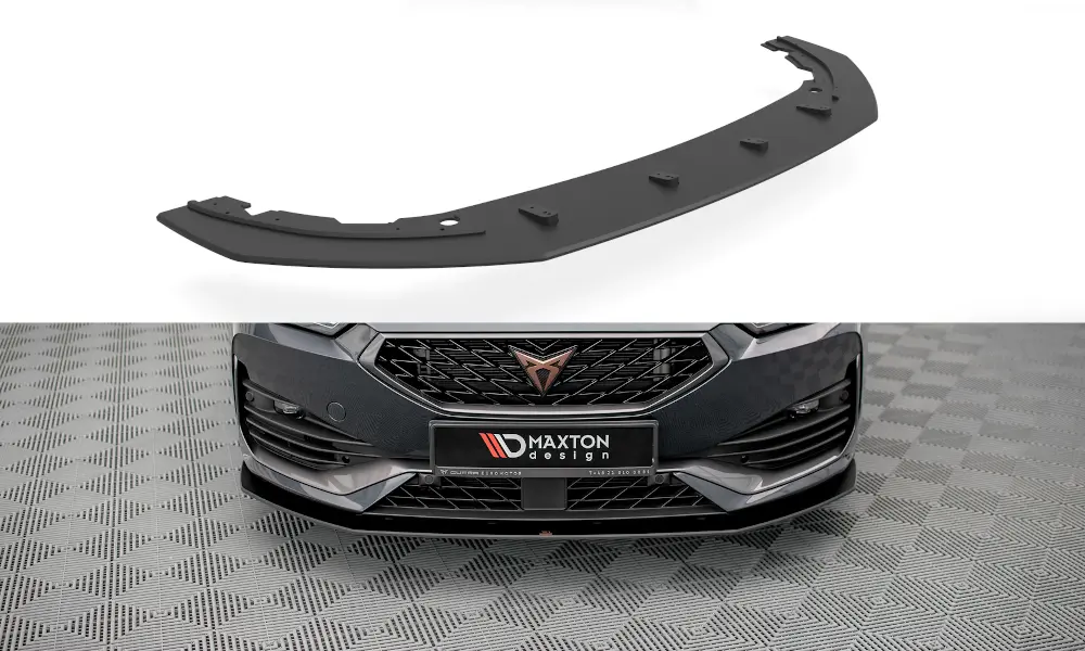 Frontspoiler Cupra Leon 2020->| Street Pro Black Edition – bilde 3