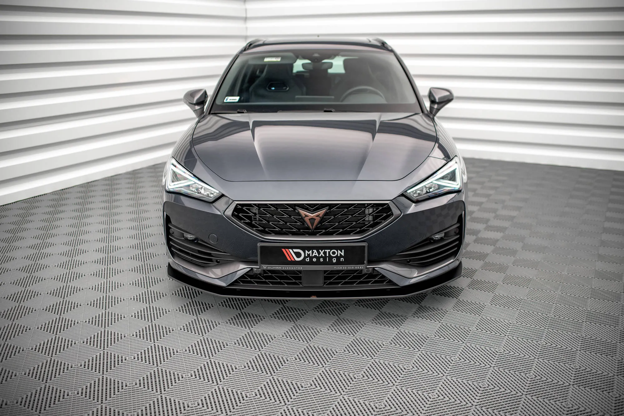 Frontspoiler Cupra Leon 2020-> | Street Pro Black Edition