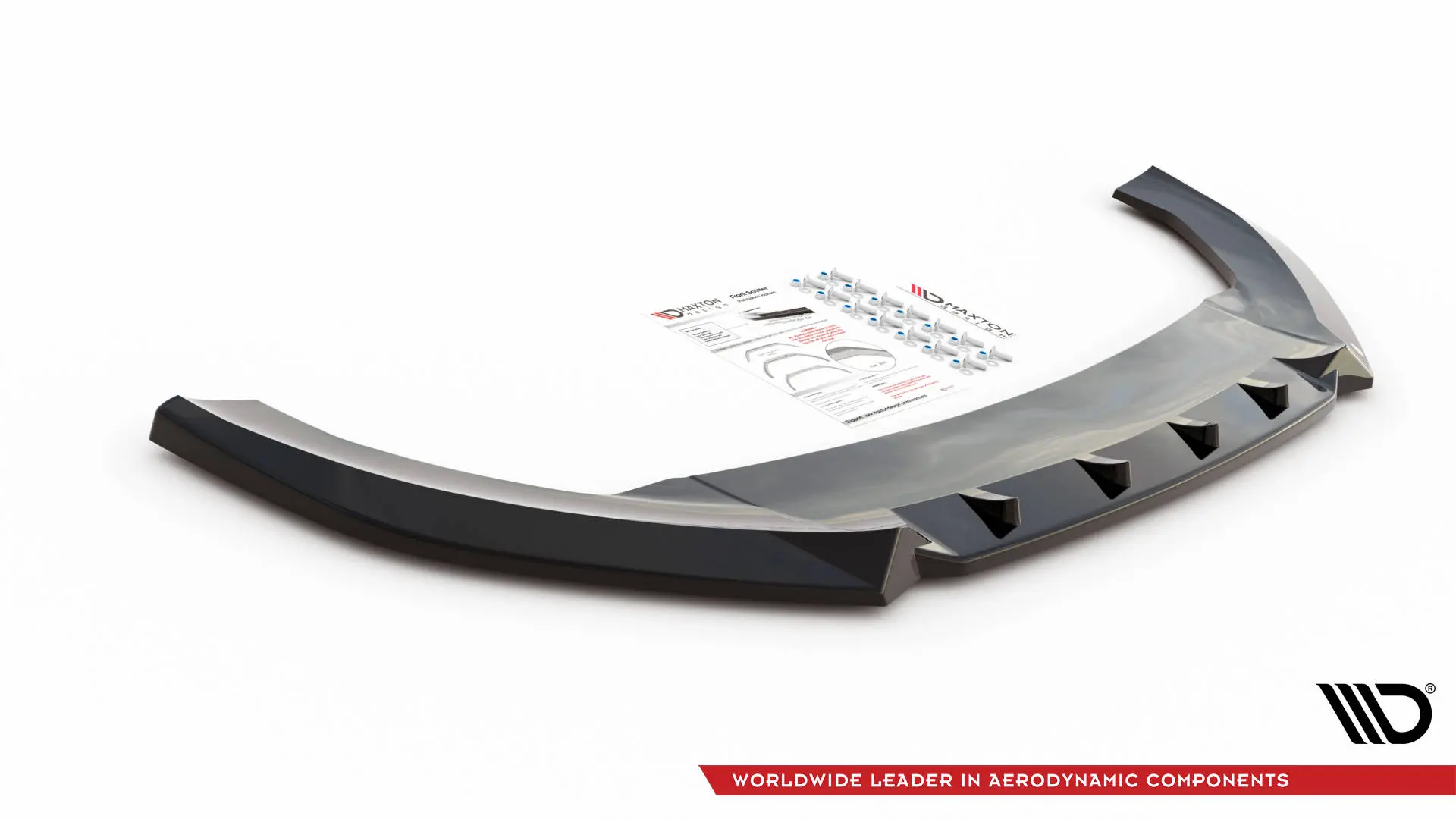 Frontspoiler Cupra Leon 2020->| V.1 Glossy Black Edition – bilde 4