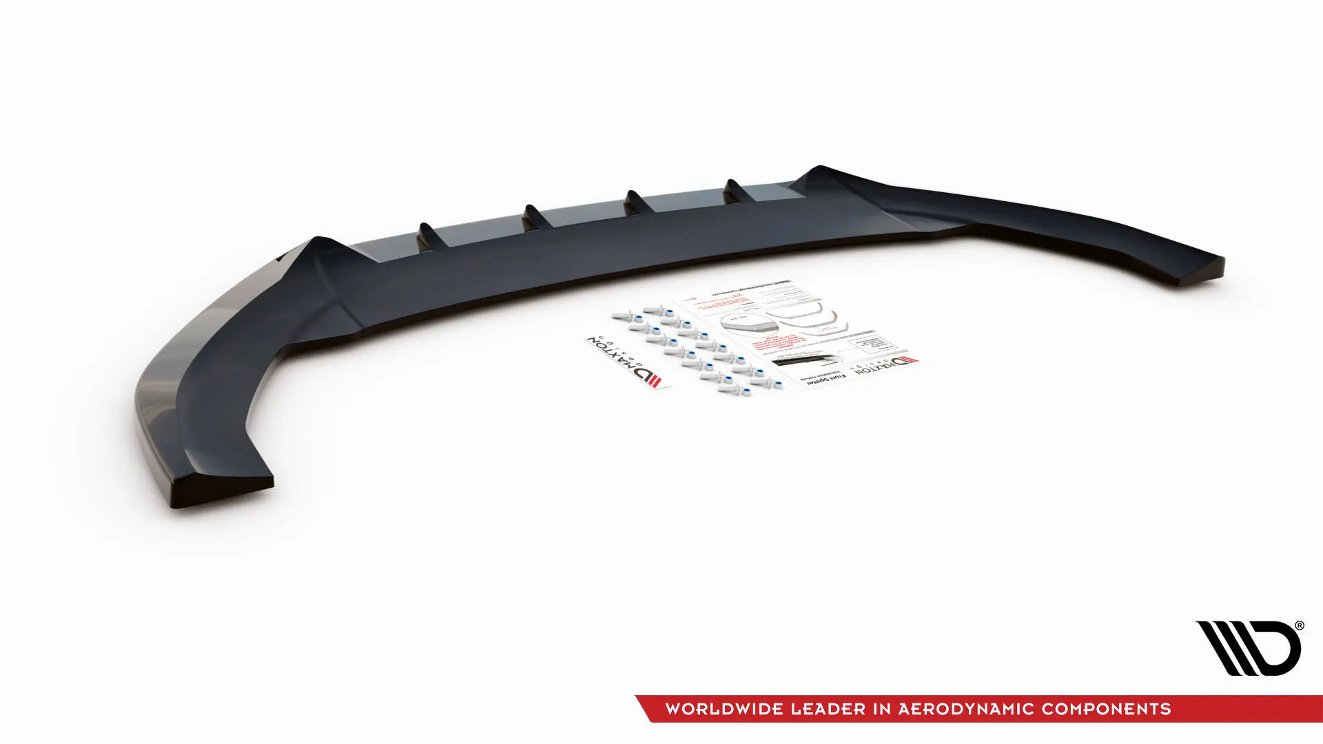 Frontspoiler Cupra Leon 2020->| V.1 Glossy Black Edition – bilde 5