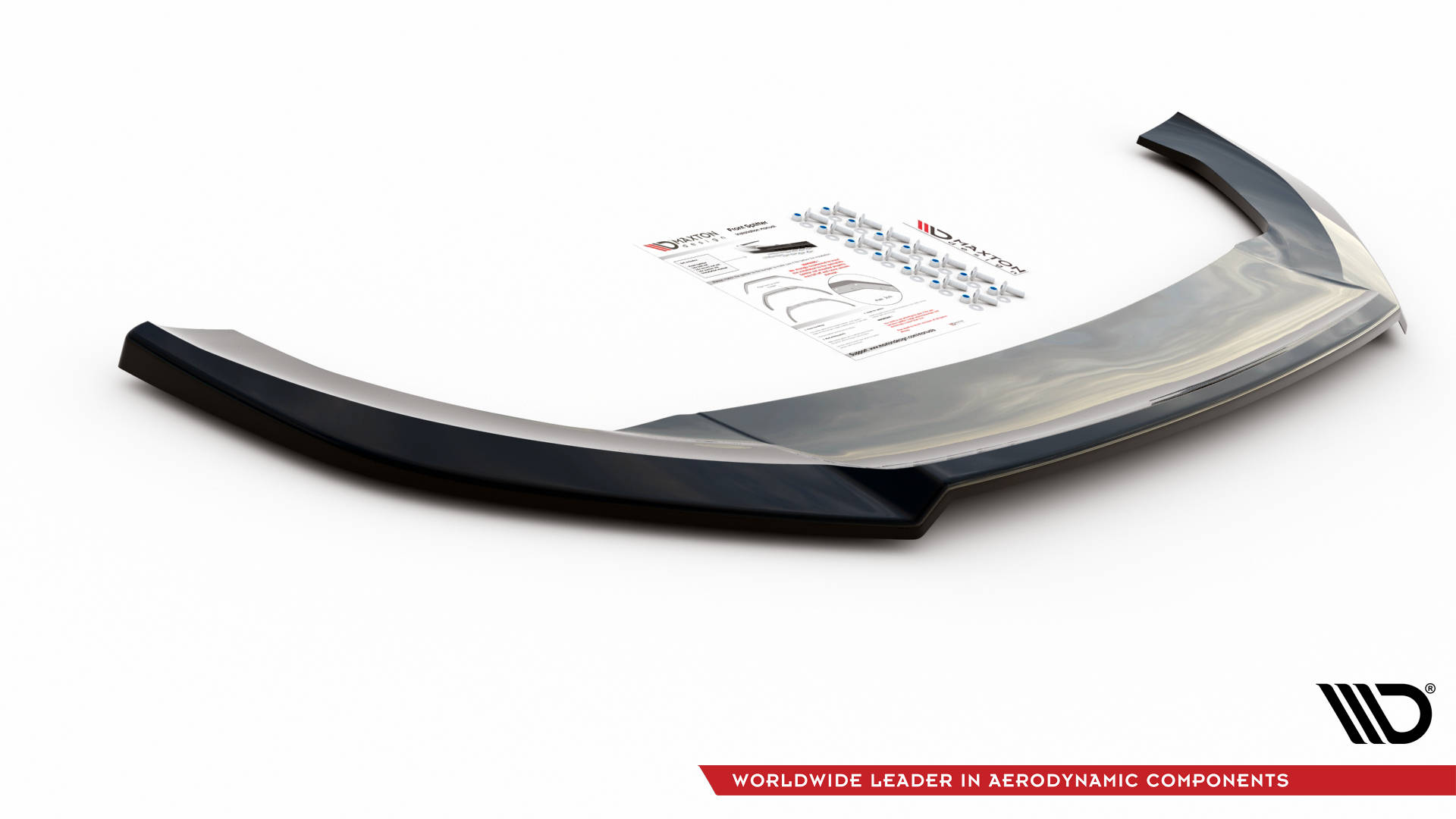 Frontspoiler Cupra Leon 2020->| V.2 Glossy Black Edition – bilde 4