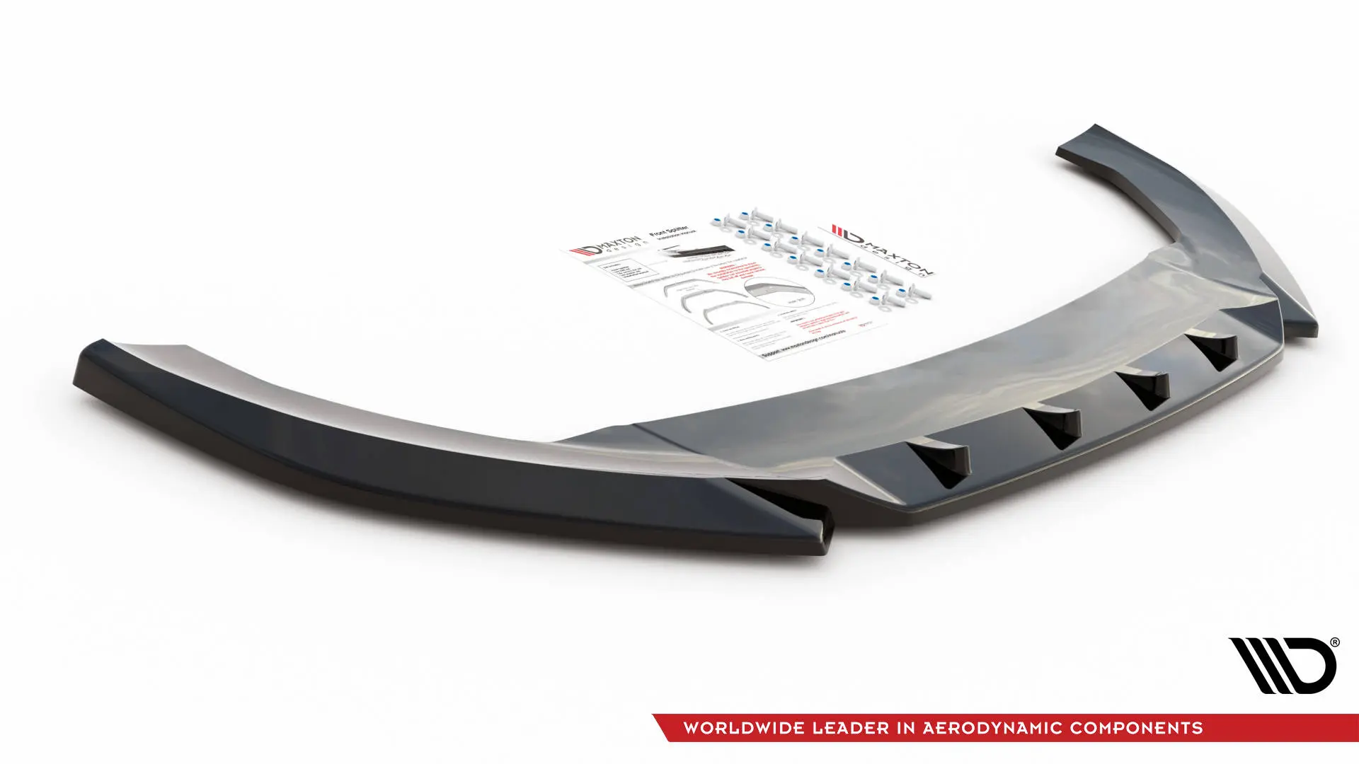 Frontspoiler Cupra Leon 2020->| V.3 Glossy Black Edition – bilde 4