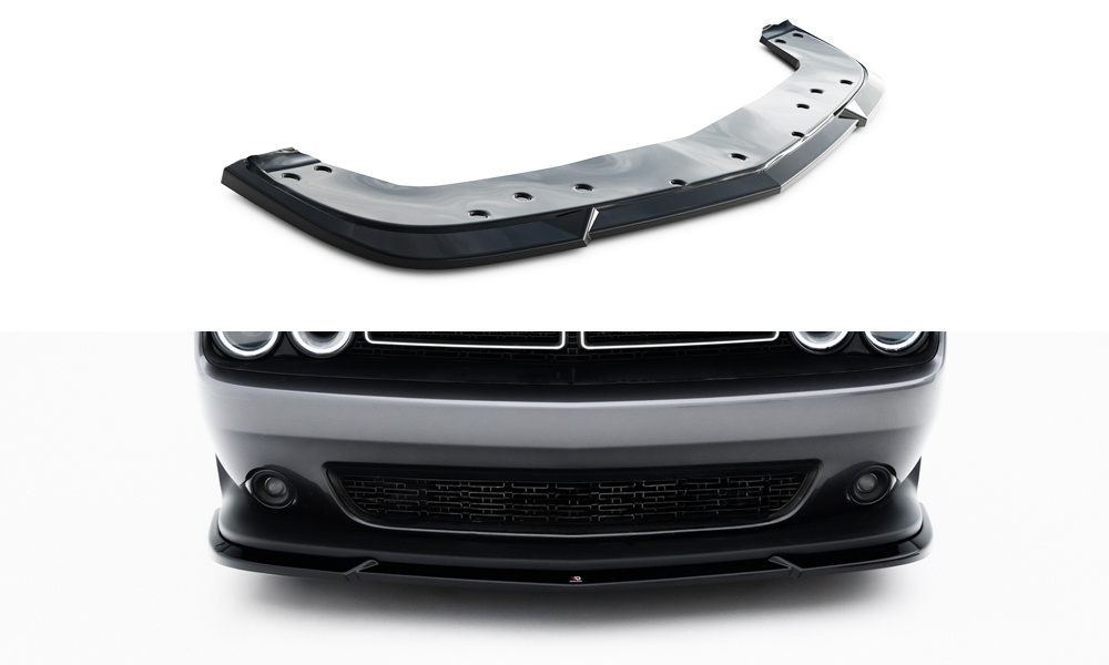 Frontspoiler Dodge Challenger GT III Facelift 2016 - 2023 | Sport Glossy Black Edition