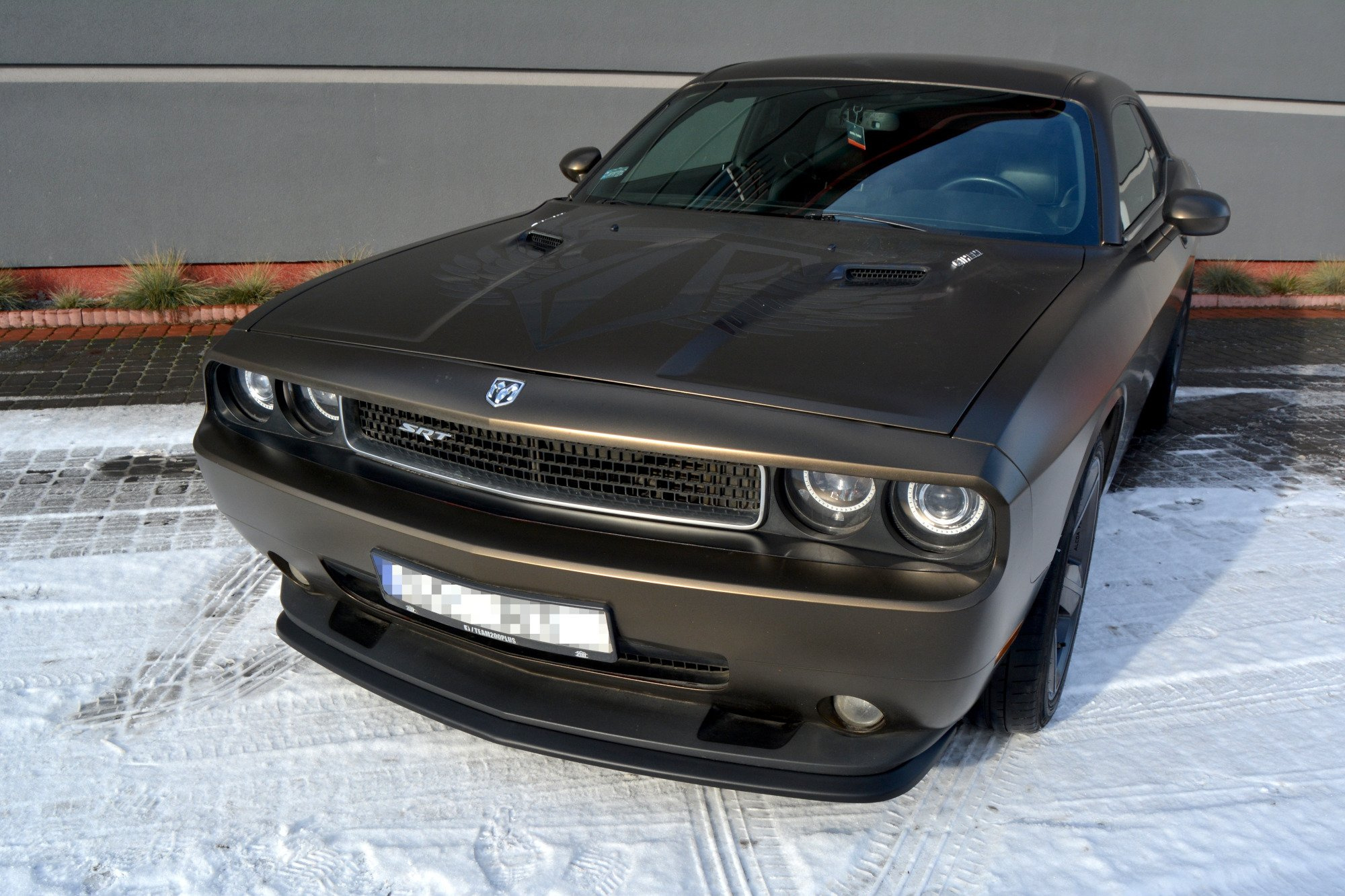 Frontspoiler Dodge Challenger III SRT8 2008 - 2014 | Sport Glossy Black Edition – bilde 4