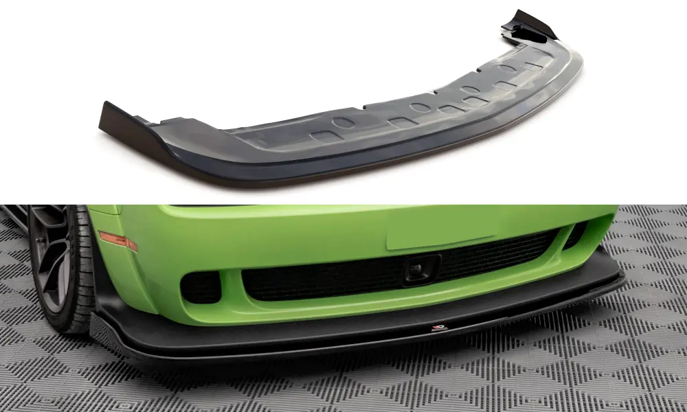 Frontspoiler Dodge Challenger SRT Hellcat Widebody mk3 2015-> | Glossy Black Edition – bilde 2