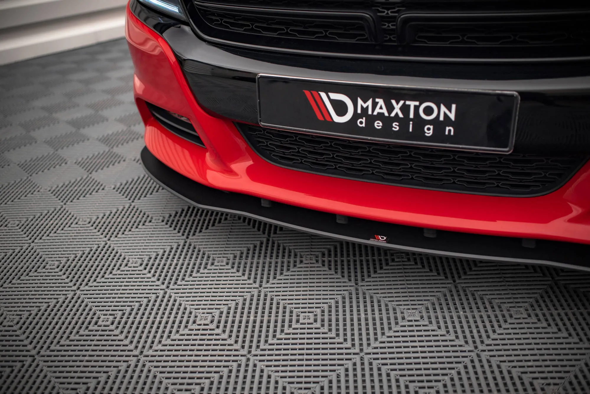 Frontspoiler Dodge Charger RT mk7 Facelift 2014-> | Street Pro Black Edition – bilde 5