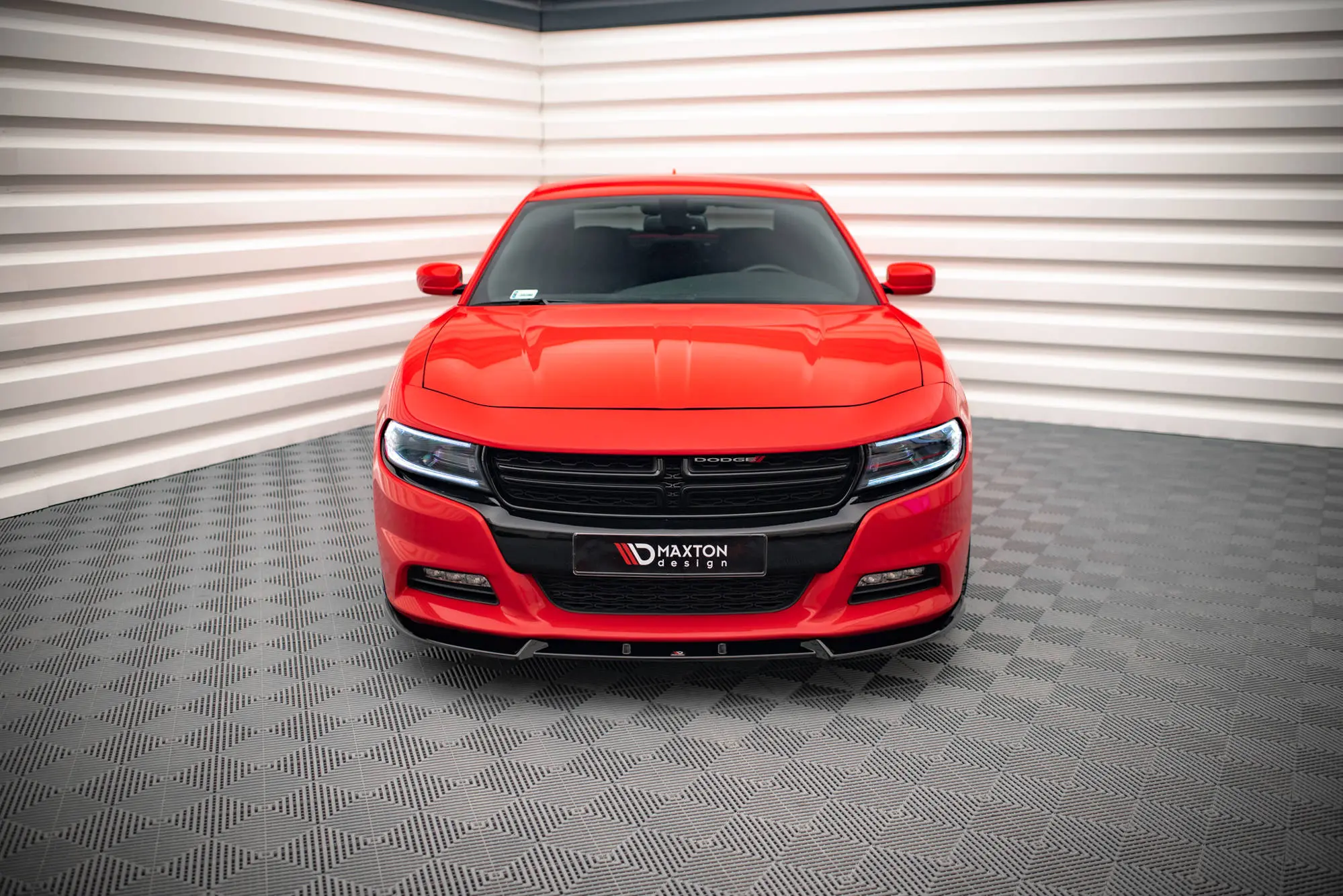 Frontspoiler Dodge Charger RT mk7 Facelift 2014-> | V.1 Glossy Black Edition – bilde 2