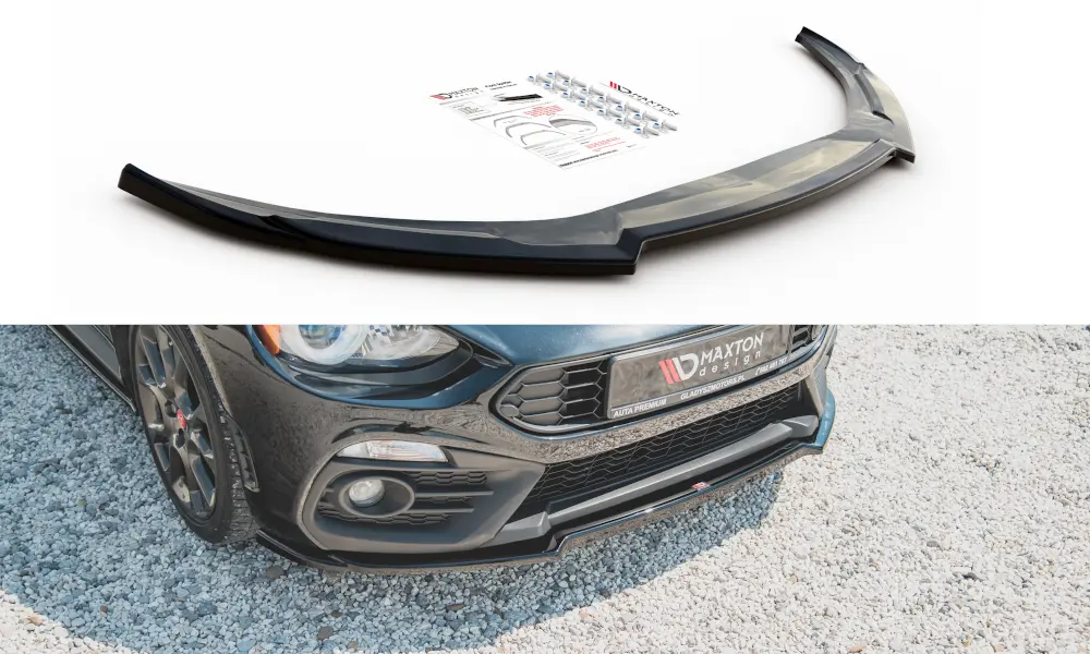 Frontspoiler Fiat 124 Spider Abarth 2017-> | Glossy Black Edition – bilde 2