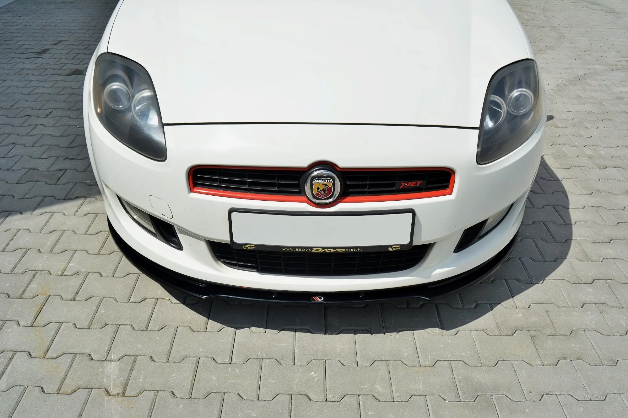 Frontspoiler Fiat Bravo II Sport 2007-2014 | Glossy Black Edition