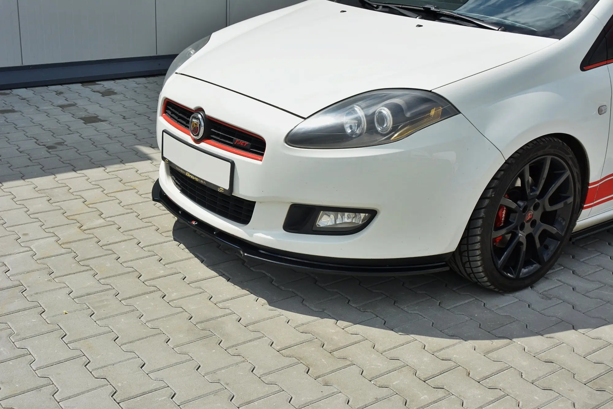 Frontspoiler Fiat Bravo II Sport 2007-2014 | Glossy Black Edition – bilde 3