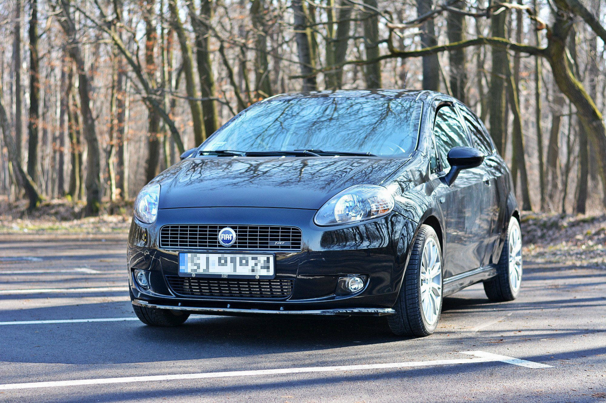 Frontspoiler FIAT Grande Punto 2005 - 2012 | Sport Glossy Black Edition