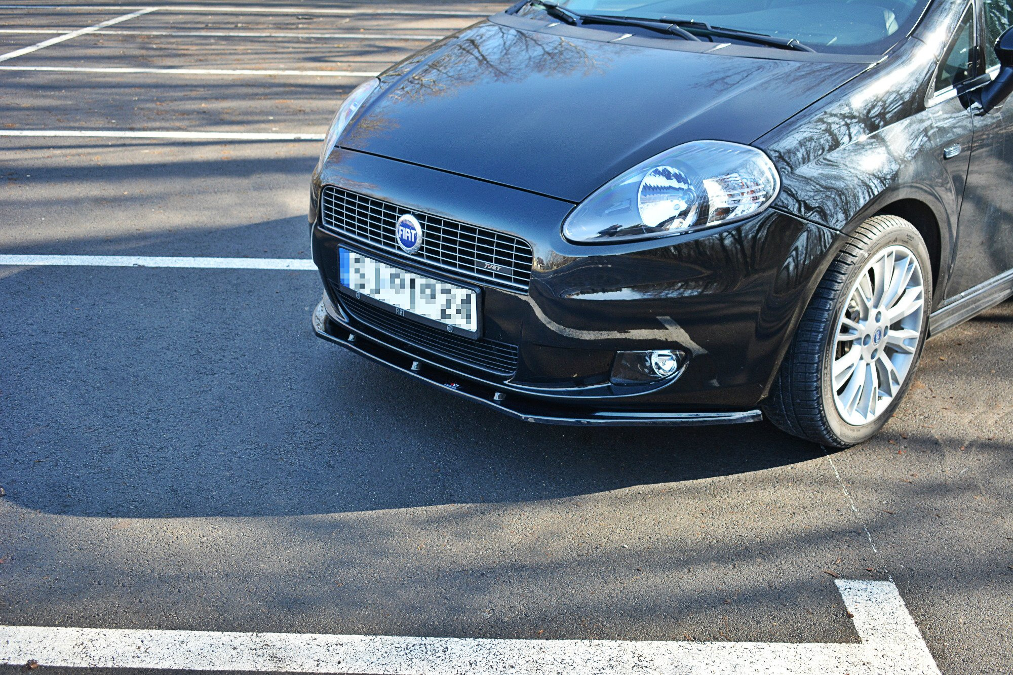 Frontspoiler FIAT Grande Punto 2005 - 2012 | Sport Glossy Black Edition – bilde 2