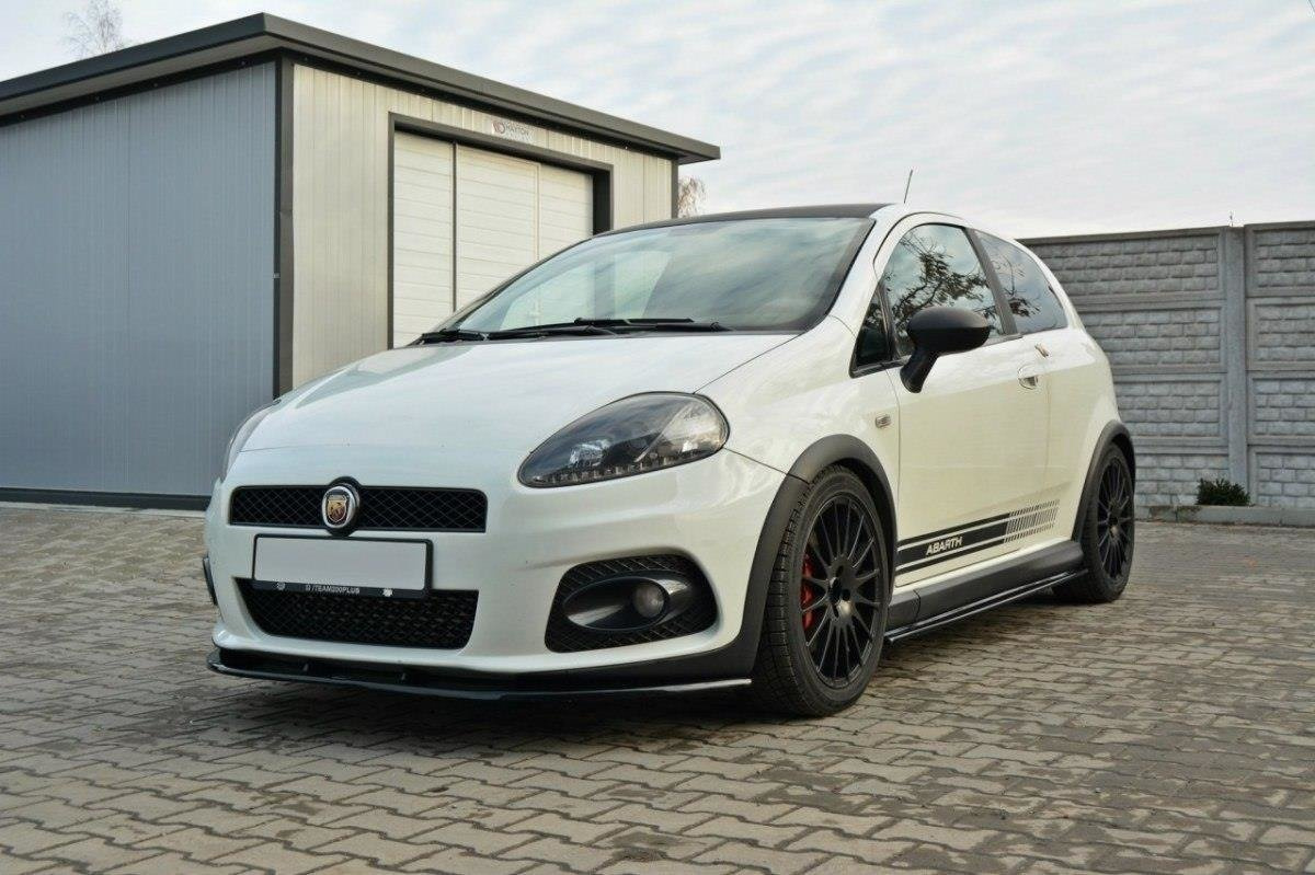 Frontspoiler FIAT Grande Punto ABARTH 2007 - 2010 | Sport Glossy Black Edition V2 – bilde 5