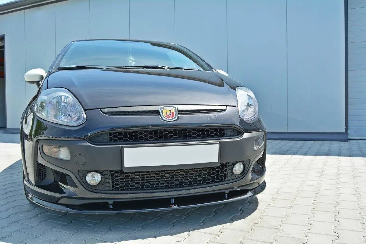 Frontspoiler Fiat Punto Evo Abarth 2010-2014 | Glossy Black Edition