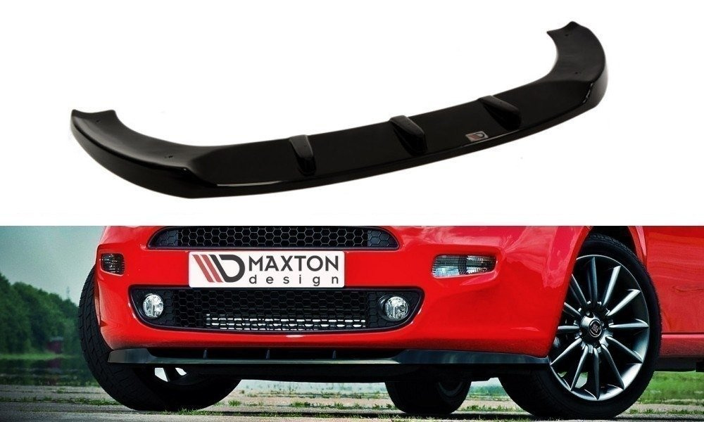 Frontspoiler FIAT Punto EVO version 2009 -> | Sport Glossy Black Edition – bilde 2