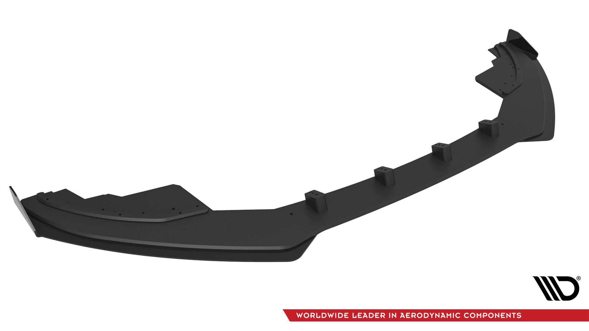 Frontspoiler + flopper Audi A5 8T S-Line / S5 8T 2007 - 2011 | Street Pro Black Edition – bilde 5