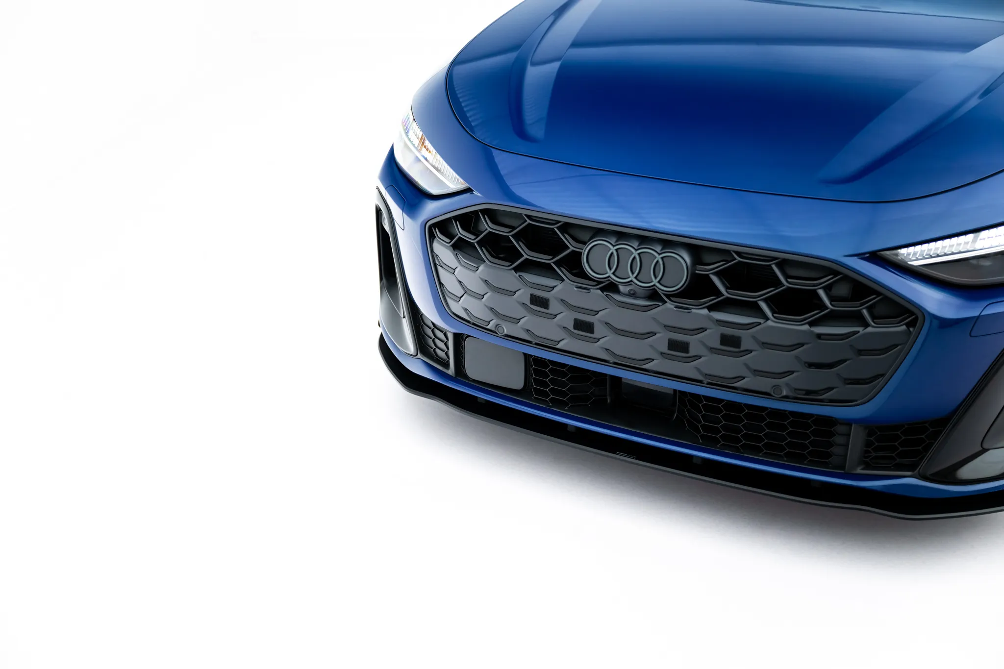 Frontspoiler + Flopper Audi A5 (B10) 2024-2026 | Street Pro Black Edition – bilde 8