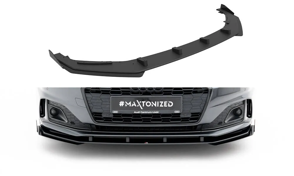 Frontspoiler + Flopper Audi A5 (F5) Facelift 2019 -> | Street Pro Black Edition