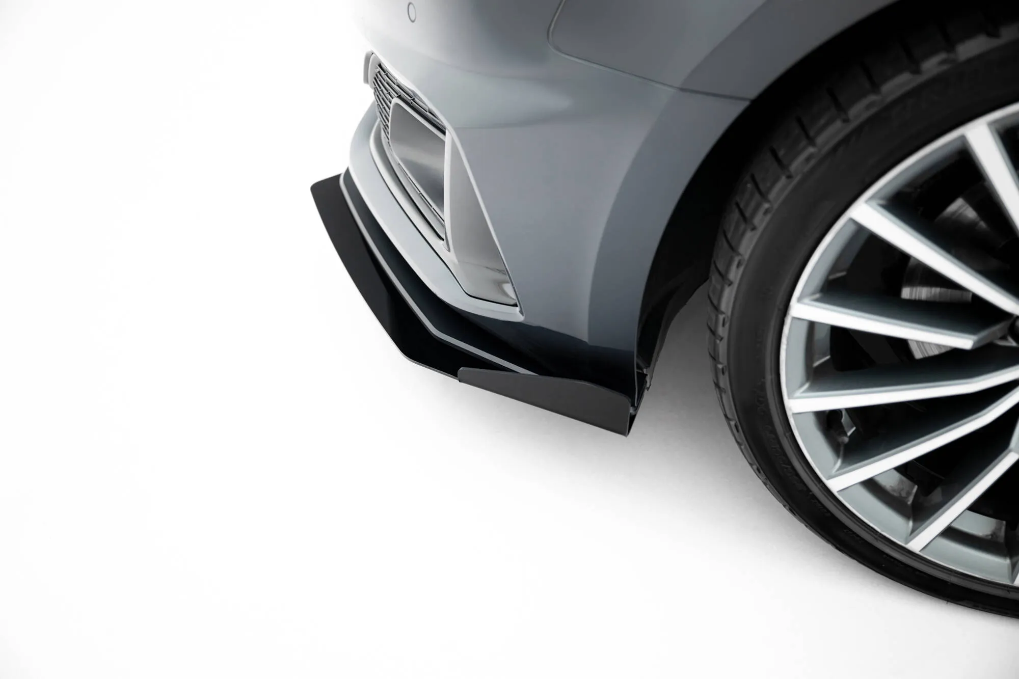 Frontspoiler + Flopper Audi A5 (F5) Facelift 2019 -> | Street Pro Black Edition – bilde 3