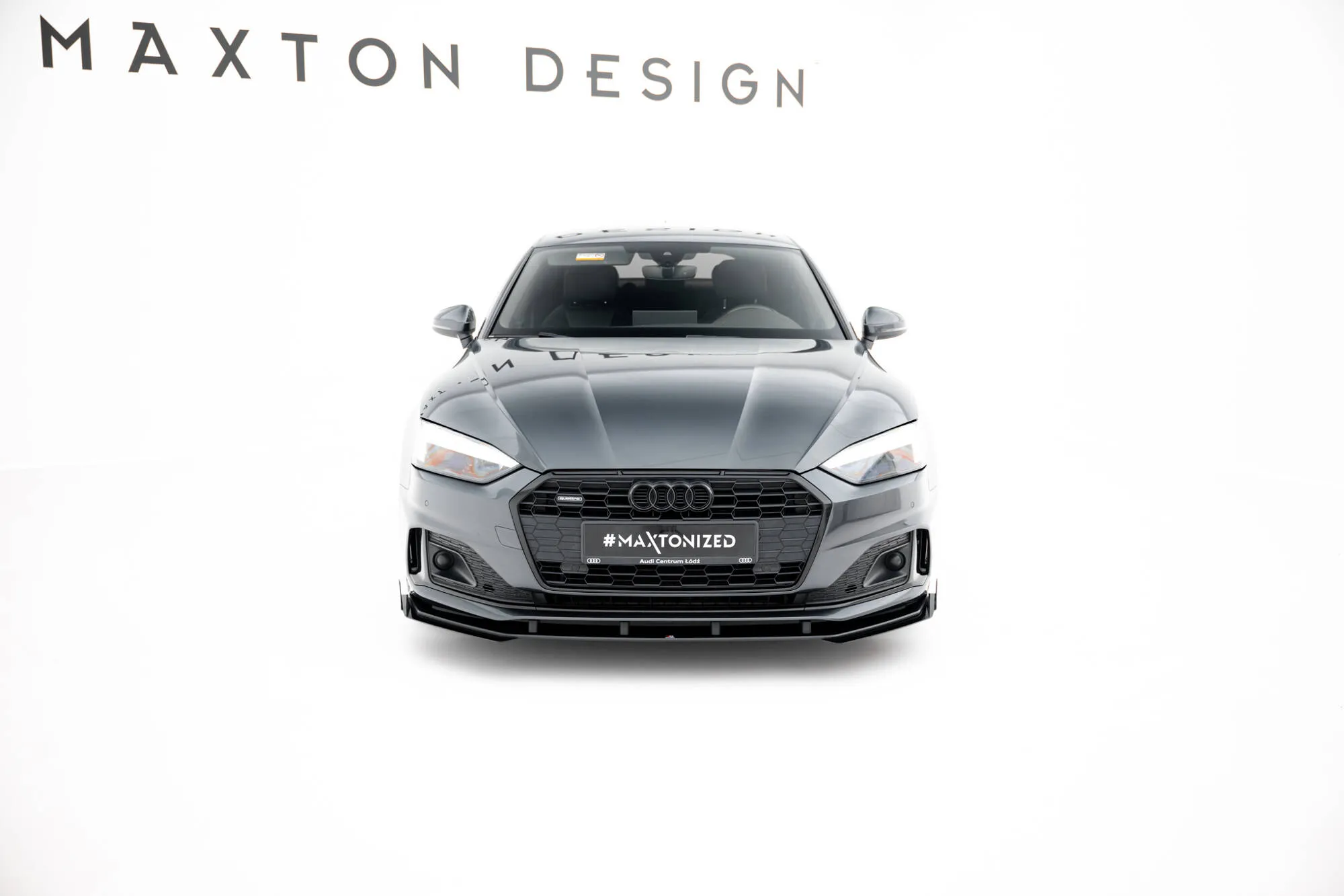 Frontspoiler + Flopper Audi A5 (F5) Facelift 2019 -> | Street Pro Black Edition – bilde 5