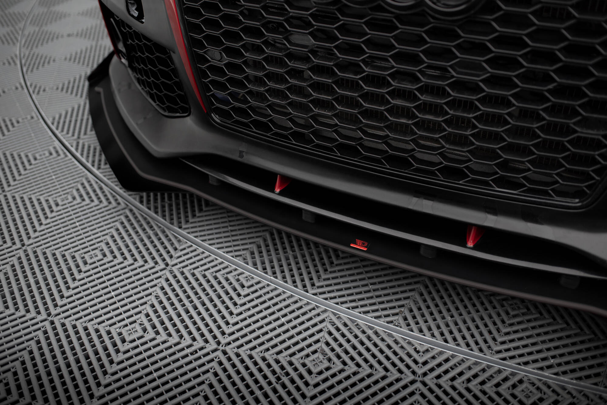 Frontspoiler + flopper Audi A7 (C7) RS7 Look 2010 - 2014 | Street Pro Black Edition